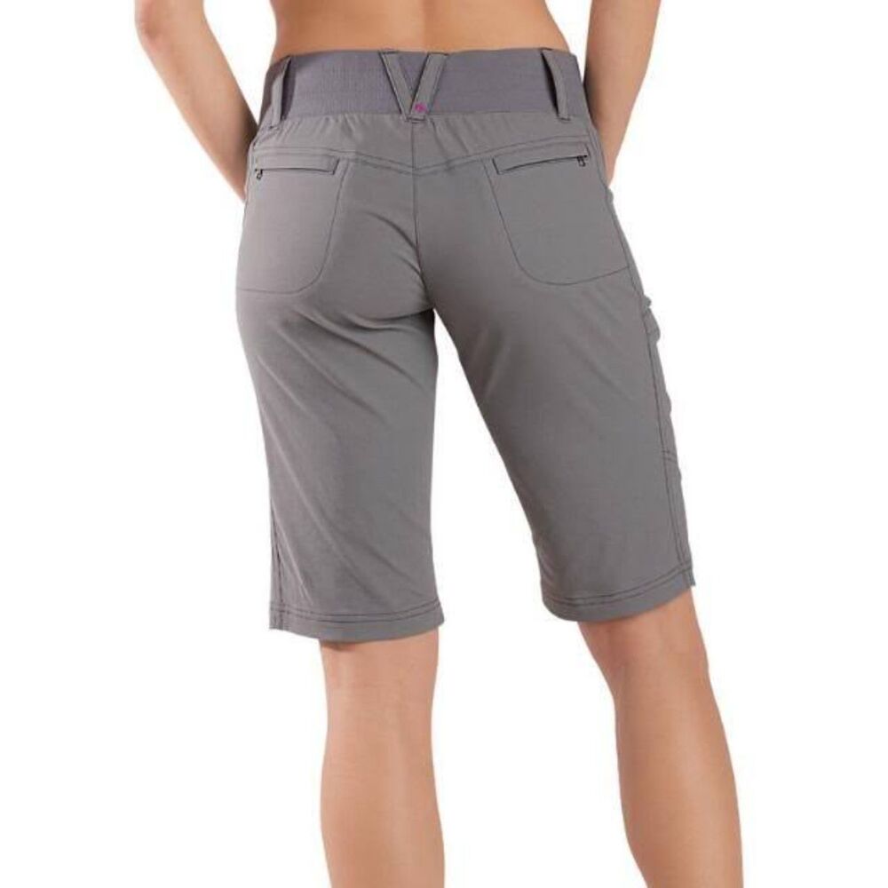 Title Nine Clamber 12 Inch Hiking Shorts in Gray, Size 8 (D2)